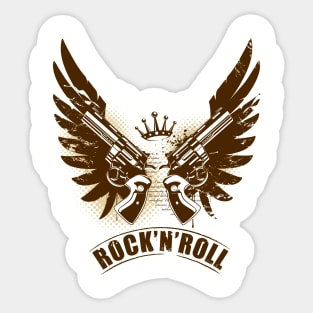 Rock N Roll Sticker